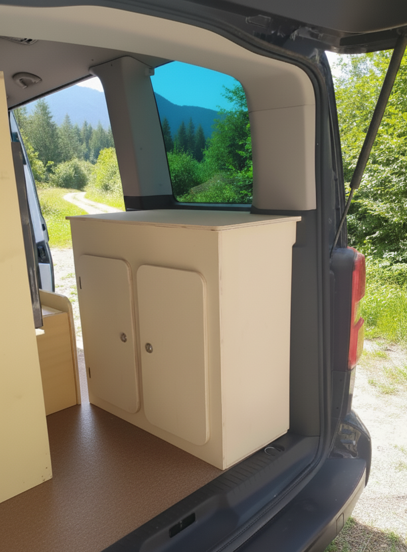 Meuble Bas 2 portes brut