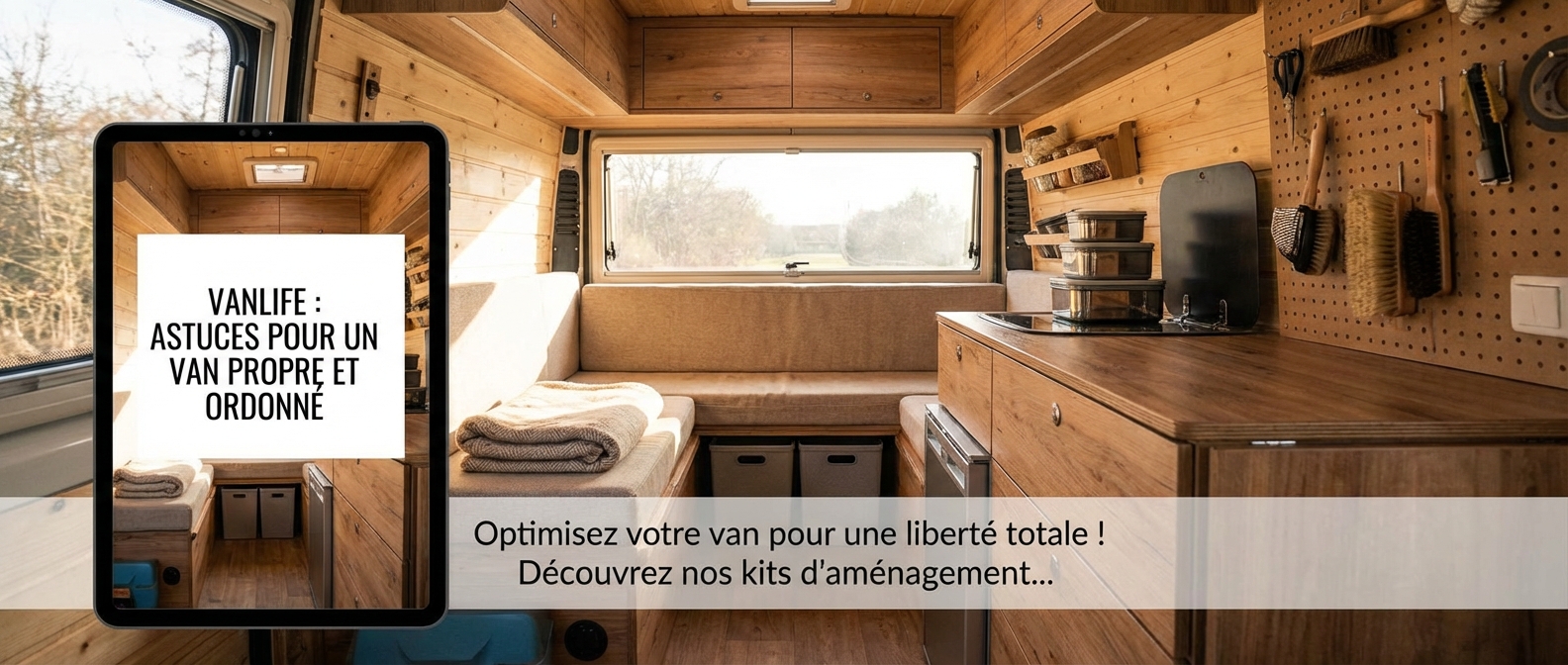 Vanlife : Astuces pour un van propre et ordonné