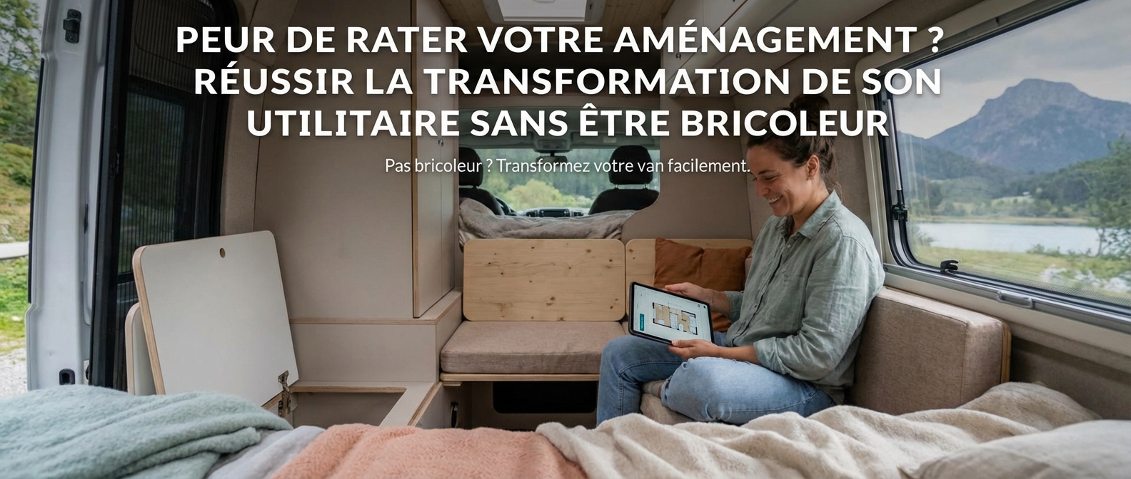 Peur de rater votre aménagement ? Réussir la transformation de son utilitaire sans être bricoleur