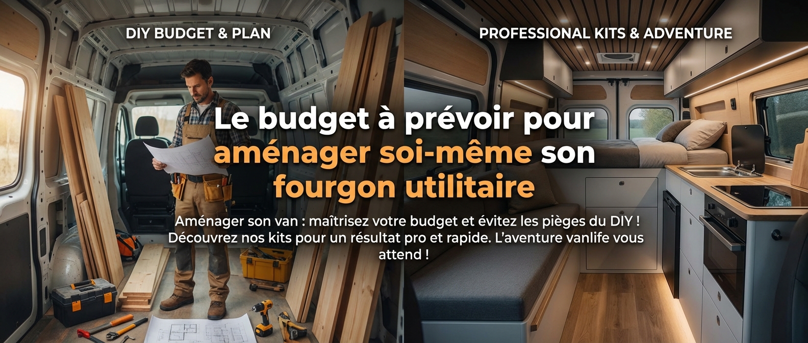 Le budget à prévoir pour aménager soi-même son fourgon utilitaire