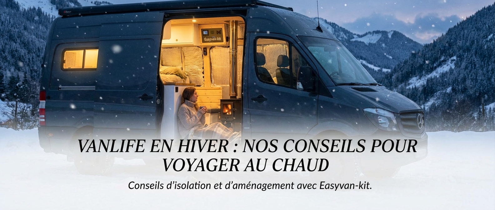 Vanlife en hiver : nos conseils pour voyager au chaud