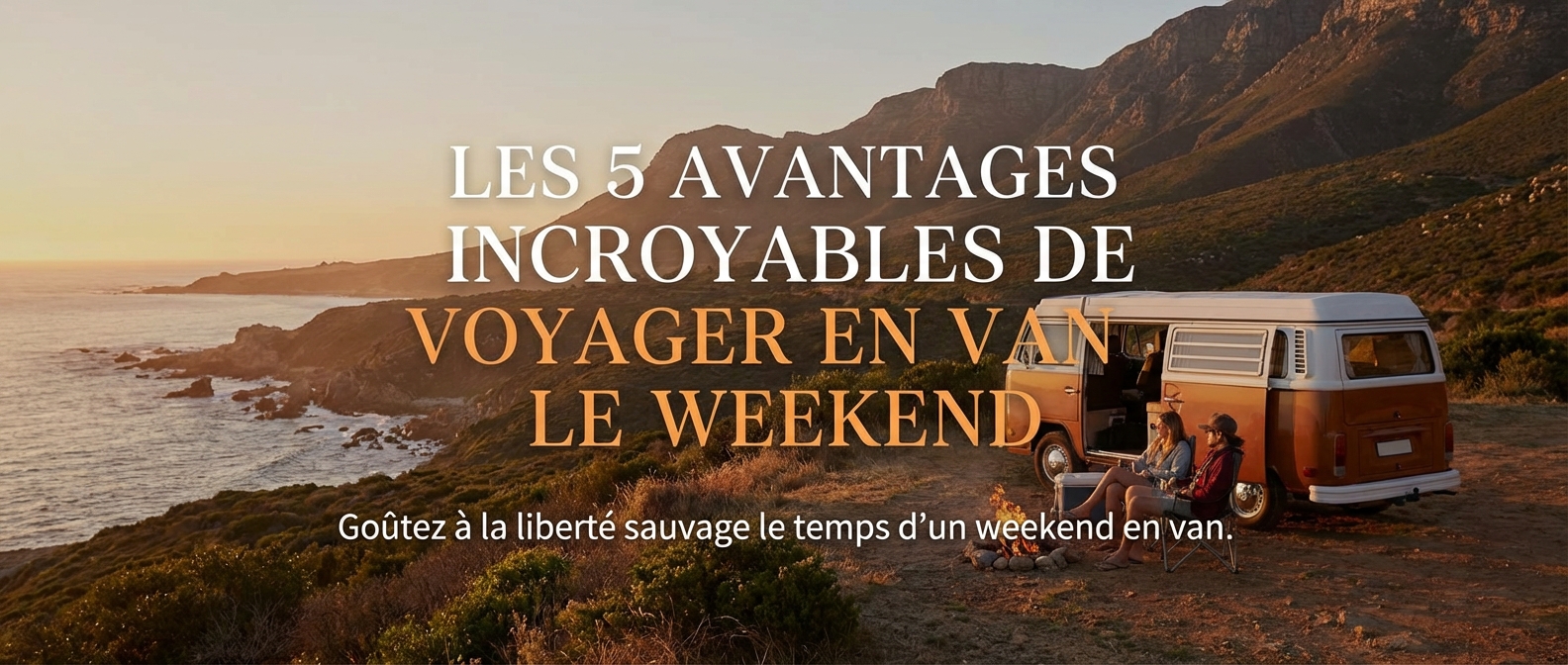 Les 5 avantages incroyables de voyager en van le weekend
