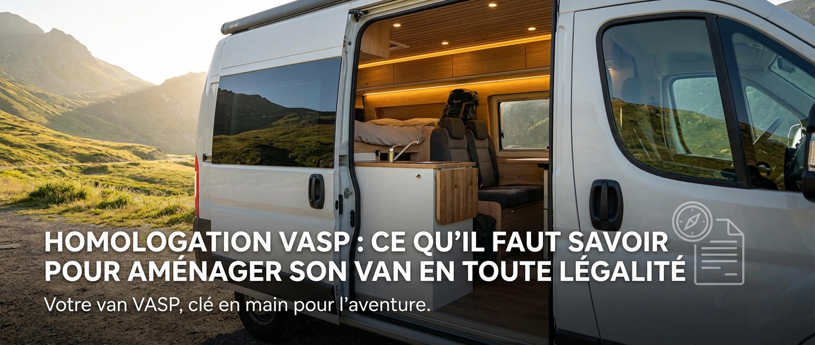 Homologation VASP : ce qu'il faut savoir pour aménager son van en toute légalité