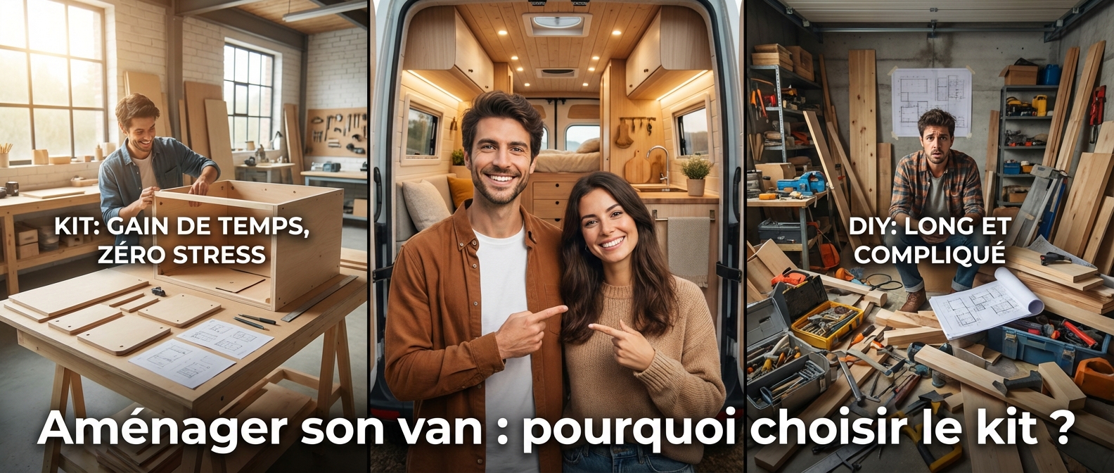 Aménager son van : pourquoi choisir le kit ?
