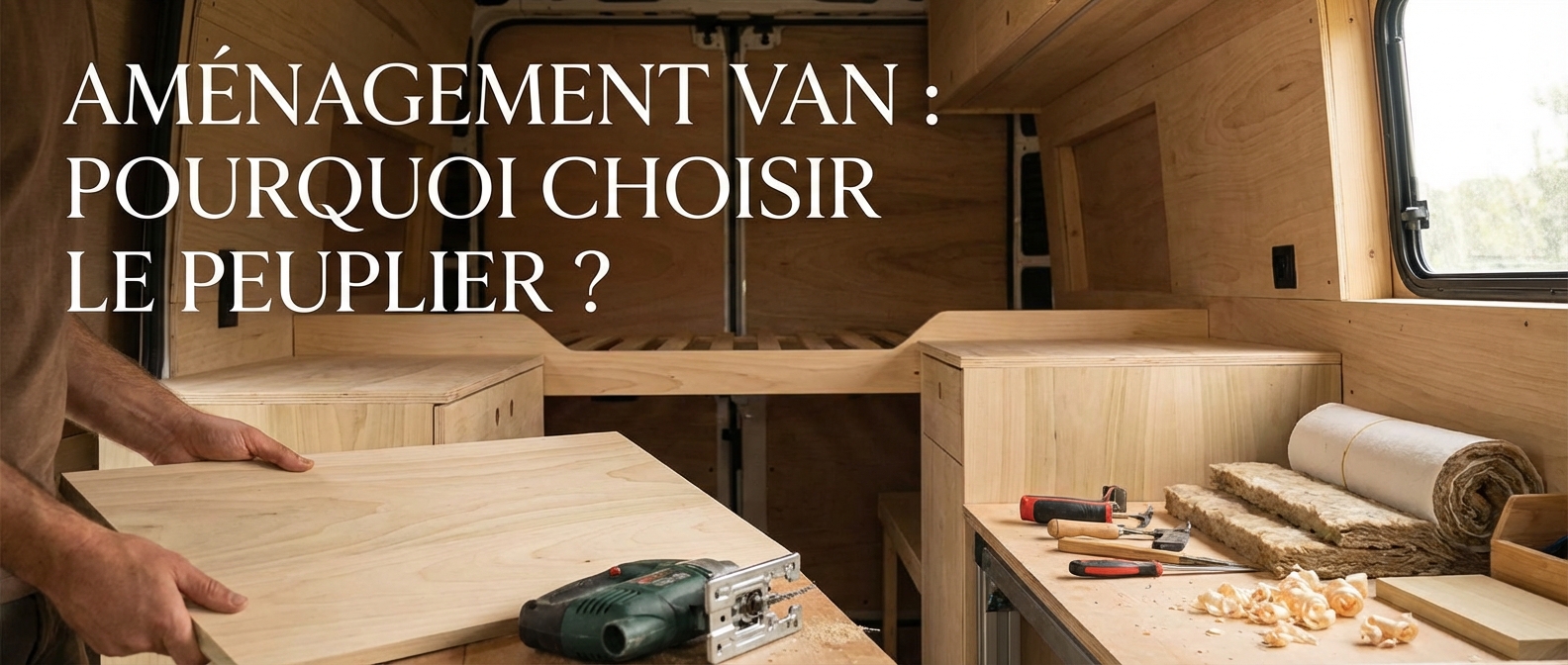 Aménagement van : pourquoi choisir le peuplier ?