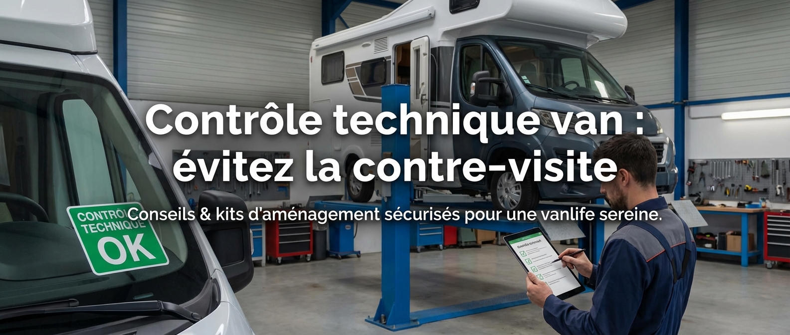 Contrôle technique van : évitez la contre-visite