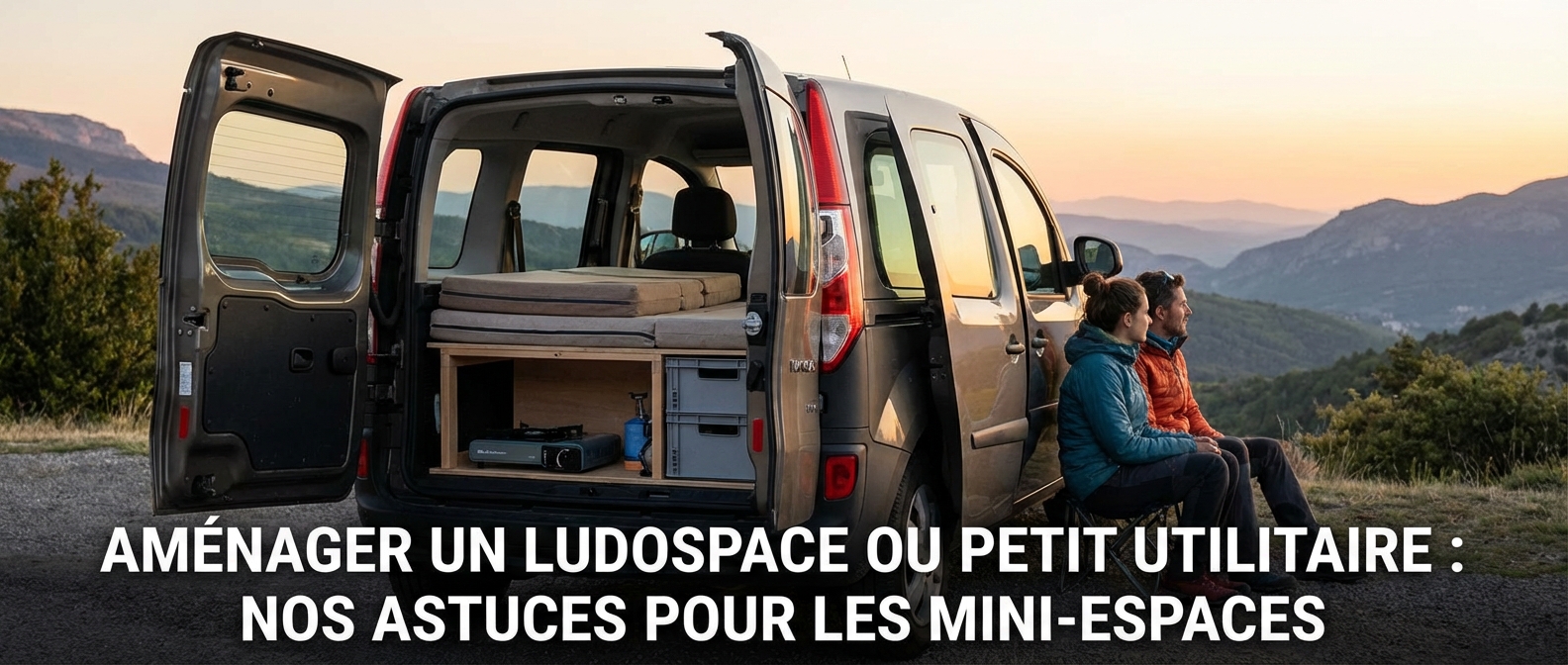 Aménager un ludospace ou petit utilitaire (Kangoo, Berlingo...) : nos astuces pour les mini-espaces