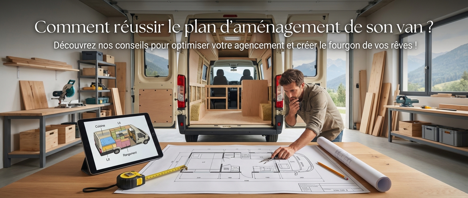Comment réussir le plan d'aménagement de son van ?