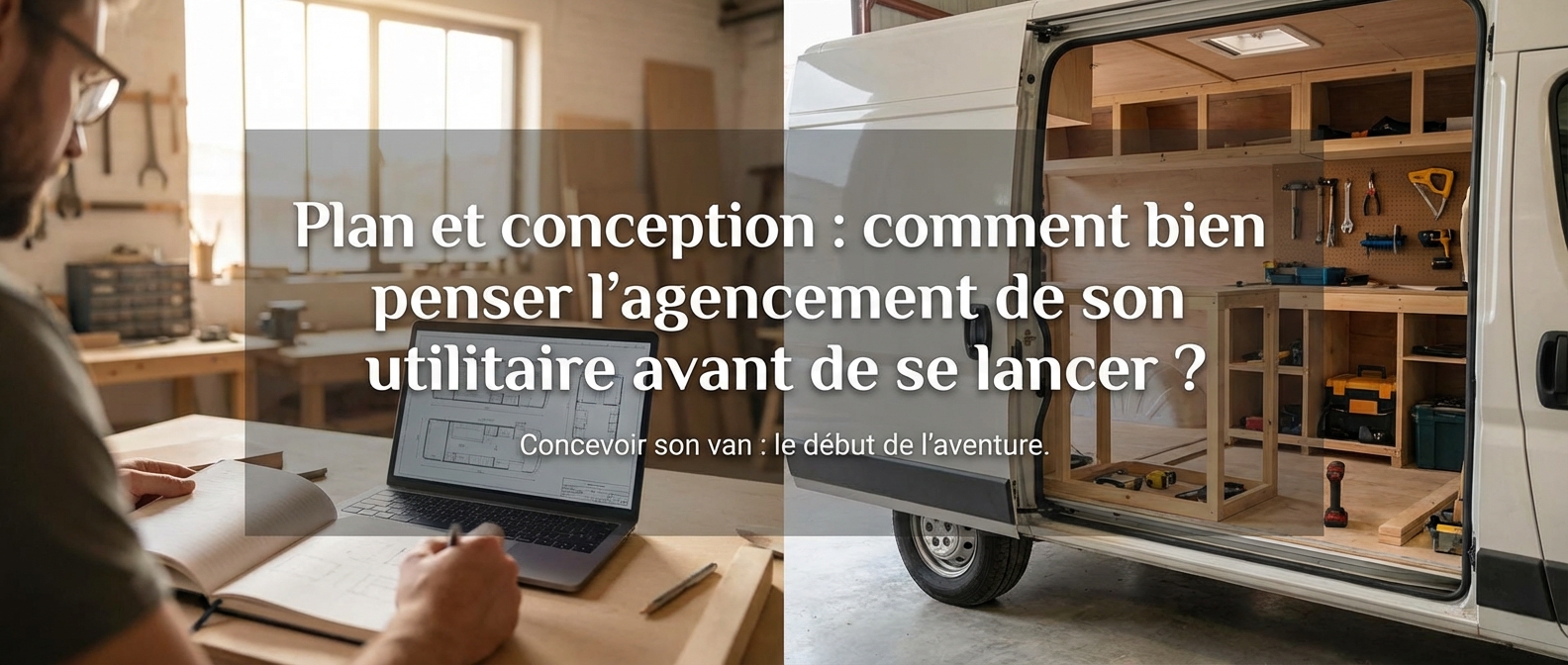 Plan et conception : comment bien penser l'agencement de son utilitaire avant de se lancer ?